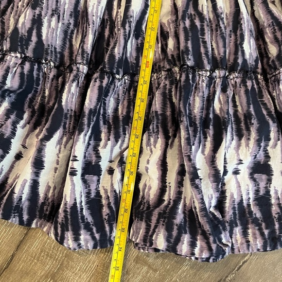 Maxi broom crinkle stick skirt Womens boho maxi skirt tiered ruffle size… - Picture 6 of 7